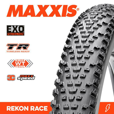 Maxxis Tyre Rekon Race 29 X 2.40 EXO TR New Maxxspeed Fold 120TPI E-25